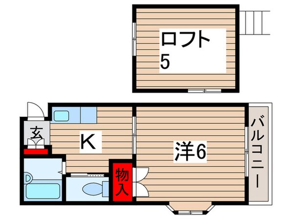 OMハイツの物件間取画像